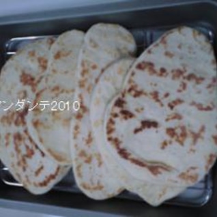 お手軽インドパン（ナン）バター無しでもちもち柔らか